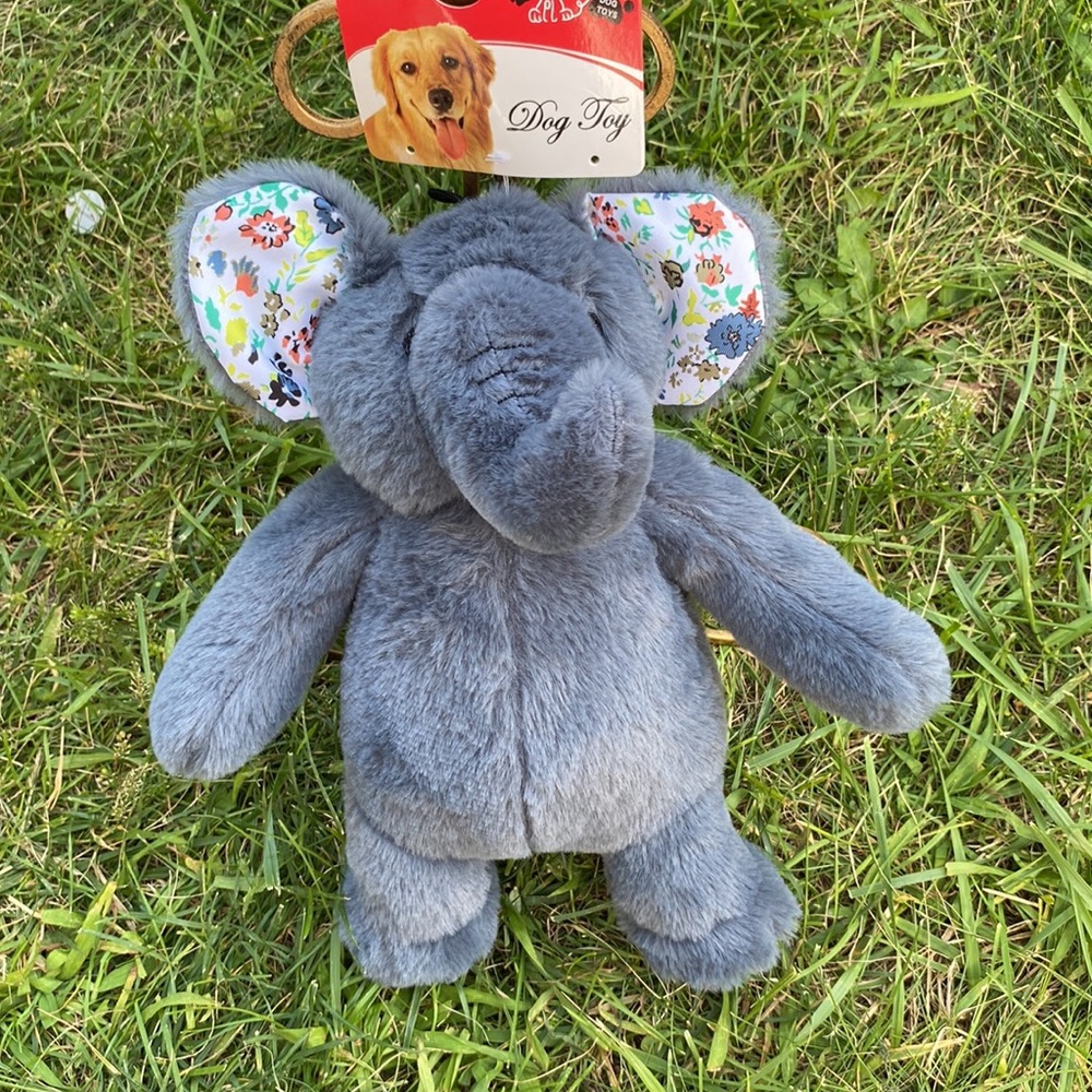 Brand New Petlou Elephant Dog Toy With Squeaker.